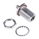 Huber+Suhner Straight 50Ω RF Adapter N Socket to SMA Socket 18GHz