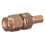 Huber+Suhner Straight 50Ω RF Adapter SMA Plug to MCX Socket