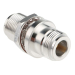 Huber+Suhner Straight 50Ω RF Adapter N Socket to N Socket 12.4GHz