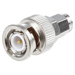 Telegartner Straight RF Adapter BNC Plug to SMA Plug 4GHz