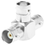 Telegartner Tee 50Ω RF Adapter BNC Socket to BNC Socket 4GHz