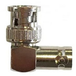 RF Solutions Right Angle 50Ω RF Adapter BNC Plug to BNC Socket