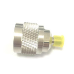 RS PRO Straight 50Ω Coaxial Adapter N Plug to SMA Socket 6GHz