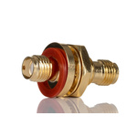RS PRO Straight 50Ω Coaxial Adapter SMA Socket to SMA Socket 18GHz