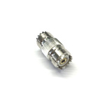 RS PRO Straight 50Ω Coaxial Adapter UHF Socket to UHF Socket 300MHz