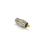 RS PRO Straight 75Ω Coaxial Adapter RCA Plug to BNC Socket 250Hz
