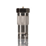 RS PRO Straight 75Ω Coaxial Adapter Type F Plug to BNC Socket 1GHz