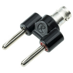 Radiall Straight 50Ω RF Adapter 2B4 Plug to BNC Socket 0GHz