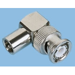 Telegartner Right Angle RF Adapter BNC Plug to FME Plug
