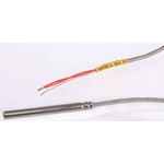 Electrotherm Type PT 100 Thermocouple 60mm Length, 6mm Diameter, -50°C → +400°C