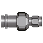 Yuetsu Straight Coax Adapter BNC Socket to SMA Plug 2GHz