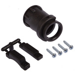 TE Connectivity Cable Clamp Black Screw Plastic Cable Clamp, 17.86mm Max. Bundle