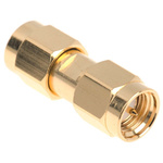 Amphenol RF Straight 50Ω RF Adapter SMA Plug to SMA Plug