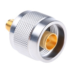 Huber+Suhner Straight 50Ω RF Adapter N Plug to SMA Socket 18GHz