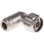 Huber+Suhner Right Angle 50Ω RF Adapter N Plug to N Socket 8GHz