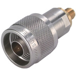Huber+Suhner Straight 50Ω RF Adapter N Plug to SMA Socket 18GHz