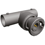 TE Connectivity Tee 50Ω RF Adapter BNC Plug to BNC Socket