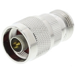 RF Solutions Straight 50Ω RF Adapter N Plug to N Socket 3GHz