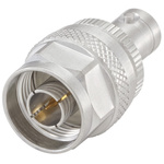 Rosenberger Straight 50Ω RF Adapter N Plug to BNC Socket 10GHz
