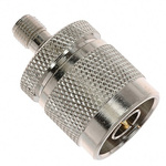 Cinch Connectors Straight 50Ω Coaxial Adapter SMA Socket to N Plug