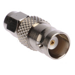 Cinch Connectors Straight 50Ω Coaxial Adapter SMA Plug to BNC Socket 4GHz