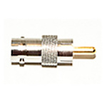 Mueller Electric Straight 50Ω RF Adapter BNC Socket to Phono Plug 12.4GHz