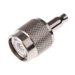 RS PRO, Plug Cable Mount TNC Connector, 50Ω, Crimp Termination, Straight Body