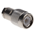 RS PRO, Plug Cable Mount TNC Connector, 50Ω, Solder Termination, Straight Body