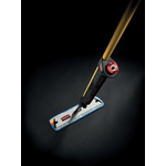 Rubbermaid Commercial Products Black, Yellow Mop Handle, 1.42m, for use with Industry, Microfibre Floor Cleaning System
