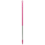 Vikan Pink Anodised Aluminium, Polypropylene Mop Handle, 1.31m
