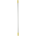 Vikan Yellow Anodised Aluminium, Polypropylene Mop Handle, 1.46m