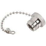 Radiall RF Connector Dust Cap for N Type Connector Female  Cord Included