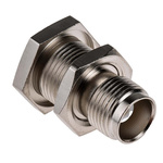 RS PRO, jack Panel Mount TNC Connector, 50Ω, Crimp Termination, Straight Body