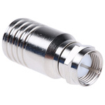 RS PRO, Plug Cable Mount F Connector, 75Ω, Crimp Termination, Straight Body