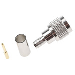 RS PRO, Plug Cable Mount UHF Connector, 50Ω, Crimp Termination, Straight Body