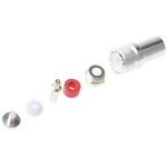 RS PRO, jack Cable Mount UHF Connector, 50Ω, Solder Termination, Straight Body