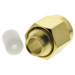 RS PRO, Plug Cable Mount SMA Connector, Solder Termination, Straight Body
