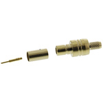 RS PRO, jack Cable Mount SMB Connector, 50Ω, Crimp Termination, Right Angle Body