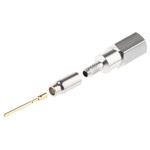 RS PRO, Plug Cable Mount FME Connector, 50Ω, Crimp Termination, Straight Body