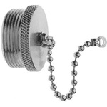 Telegartner RF Connector Dust Cap for 7-16 Type Connector Male  Cord Included
