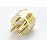 RS PRO Female, Male PCB Mount SMP Connector, 50Ω, Solder Termination, Straight Body