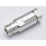 RS PRO, Plug Cable Mount N Connector, 50Ω, Solder Termination, Straight Body
