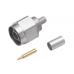 RS PRO, Plug Cable Mount N Connector, 50Ω, Solder Termination, Straight Body