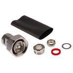 RS PRO, Plug Cable Mount 7/16 Connector, 50Ω, Solder Termination, Straight Body