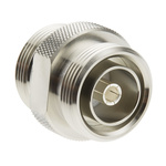 RS PRO, Plug Cable Mount 7/16 Connector, 50Ω, Solder Termination, Straight Body