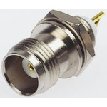 RS PRO, jack Panel Mount TNC Connector, 50Ω, Solder Termination, Straight Body