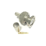 RS PRO, Plug Cable Mount BNC Connector, 50Ω, Straight Body