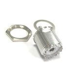 RS PRO, jack Cable Mount UHF Connector, 50Ω, Solder Termination, Straight Body