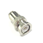 RS PRO, Plug Cable Mount BNC Connector, 50Ω, Clamp Termination, Straight Body