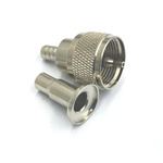 RS PRO, Plug Cable Mount UHF Connector, 50Ω, Cable Termination, Straight Body